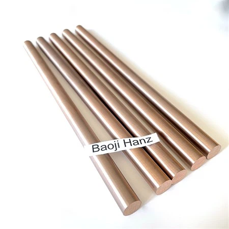 Réz volfrámötvözet rudak